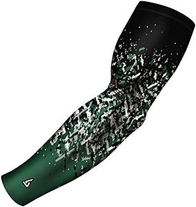 B-Driven Sports Premium Pro-Fit Compression Arm Sleeve for Men & Women - For Sports Protection - Single, Digital Designs