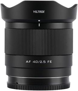 VILTROX AF 40mm f2.5 FE Full Frame Lens for Sony, 40mm f/2.5 Prime e Mount Lens for Sony a7cr a7ii a9iii a7cii a7rv a6700 a7iv a7iii ZV-E10 II a6600 a6400