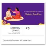 Amazon Pay eGift Card - Happy Rakshabandhan - Brother Sister