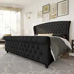 AMERLIFE King Size Platform Bed Fra