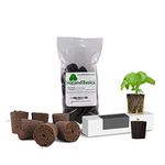 HollandBasics Qik Rooters Ready to Use Binded Peat Plugs with Added Rooting Compound & Amino Acids for Exceptional Seedlings or Clones (20 Pcs)