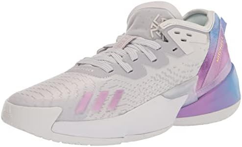 adidas Unisex D.O.N. Issue 4 Basketball Shoe, Dash Grey/Bliss Lilac/Grey, 11 US Men