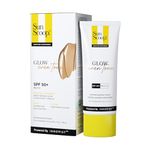 SunScoop Glow Even Tone Sunscreen SPF 50 PA++++ | Tinted Foundation-Like Finish | Zinc Oxide & Licorice Extract for Pigmentation | Broad Spectrum, Non Comedogenic & No White Cast | For Women & Men-45g