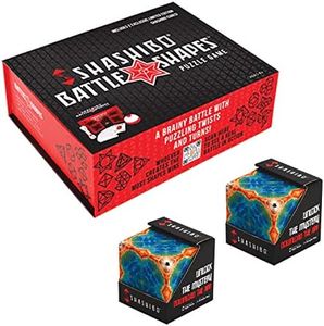 SHASHIBO Bundle - Shashibo Battle Shapes Magnetizing Puzzle Game and 2 x Earth Cubes