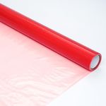 WINSOME Floor Protector Roll Hard Floor Protection Sticky Back Plastic Clear - DIY Dust Sheet Cover for Decorating and Painting - Non Slip and Anti-Skid Temporary Protection Film (60cm x 25M Roll)