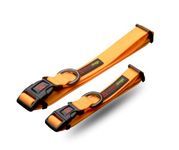 Smellydogz - Adjustable Comfort Collar Large - 1in W 16 to 22 in- Orange