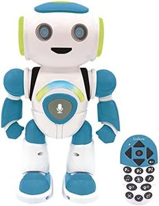 Lexibook Lexibook-ROB20IT Powerman Jr. Robot Intelligente interattivo Che Legge nella Mente Giocattolo per Bambini Che Ballano Musica, Blu, Colore