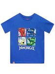 LEGO Ninjago T-Shirt for Boys | Ninjago Kids T-Shirt | 8 to 9 Years | Official Ninjago Merchandise Blue