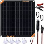 SUNAPEX 20W 12V Solar Panel Battery