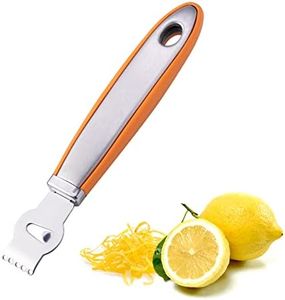 Lemon Zester Tool for Kitchen - Citrus Zester Tool with Channel Knife,Orange Zester Grater with Handle,Citrus Peeler for Cocktails