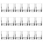 24x 65ml Classic Shot Glasses - 12.6 oz Clear Birthday & Wedding Gift Short Party Cocktail Tumbler Drinking Glass Whiskey Barware Set - Dishwasher Safe - by Argon Tableware