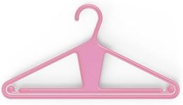 Kangaroo™ 100% Recycled High-Strength Clothing Hanger, Pants, Shirt, Jacket Hanger - Patented, Heavy Duty, Recycled, Suit Hanger, Coat Hanger, Non-Slip, Hangeroo™ (Pinkity 10-Pack)