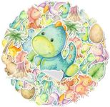 20 PCS Party Dinosaur Stickers - Roar into Adventure with Dino Decor!