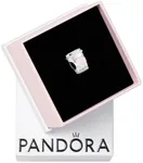 Pandora Take a Break Coffee Cup Charm - Compatible Moments - Sterling Silver Charm - Gift with Gift Box
