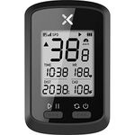 XOSS G+ GPS Bike Computer, Bluetooth ANT+ Cycling Computer, Wireless Bicycle Speedometer Odometer with LCD Display, Waterproof MTB Tracker Fits All Bikes (Support Heart Rate Monitor & Cadence Sensor)