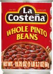 La Costena Whole Pinto Beans, 19.75 oz (Pack of 12)