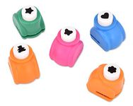 Ace Select Hole Puncher 5 Pieces Paper Punches for Craft Paper Shape Cutter for DIY Scrapbook Photo Album Greeting Cards