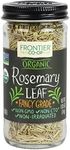 Frontier Co-op Organic Whole Rosemary Leaf, 0.85 Ounce Bottle, Pungent, Herbaceous, Fresh Earthy Taste & Aroma, Kosher