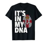 IT'S IN MY DNA Northern Ireland Flag Pride National Country T-Shirt