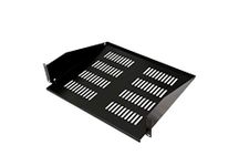 NetMax Depot 2U Universal Server Shelf Rack Mount Vented Cantilever Shelf 19" Server -Fixed Server Rack Cabinet Shelf