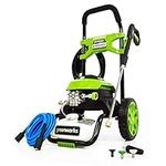 Greenworks 2000 PSI 1.2-Gallon-GPM 14 Amp Cold Water Electric Pressure Washer