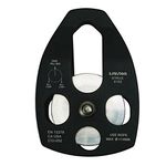 Fusion Climb Strux Aluminum Rescue Side Swing Pulley Matte Black 34KN