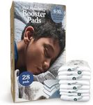 Naturally Nature Diaper Booster Pads Overnight for Big Kids, All-Night Protection, Diaper Liners for Nighttime Diapers, Nighttime Pull-Ups, Overnight Diapers Size 5+, Diaper Overnight Pads, 28 ct.