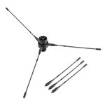 Bingfu PL259 SO239 Mobile Antenna Ground Plane Kit for BTECH ICOM Kenwood Midland Yaesu TYT AnyTone Radioddity Cobra Uniden VHF UHF PL259 Male Car Mobile Radio Transceiver Enhance Signal