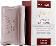 MAKARI Naturalle Intense Extreme Skin Brightening Soap 7oz. – Exfoliating, Purifying; Glow Rejuvenating Bar Soap With Shea Butter; SPF 15– Anti-Aging Cleansing for Dark Spots, Acne Scars; Wrinkles