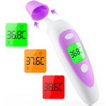 Baby Thermometers for Adults and Kids: AILE Temperature Thermometer CE Approved UK Digital Thermometer Ear Thermometer for Children 3-in-1 Mode Forehead Thermometer Test Baby Room Thermometer Gun