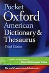 Pocket Oxford American Dictionary &