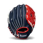 Franklin Sports Baseball and Softball Glove - Fieldmaster USA Adult + Youth Gloves - Men's + Women's Infield + Outfield Mitt - Right Hand Throw - 14"