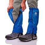 Pike Trail Leg and Ankle Gaiters for Men and Women - Waterproof Boot Covers - for Hiking, Research Field Trips, Outdoor Trail Use, Snow and More - Adjustable Closures