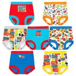 Disney Boys Potty Training Pant Multipacks, Cars Assorted 7pk, 3T