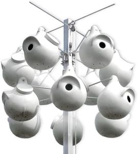 Troyer's Deluxe Gourd Rack with 12 Round Entry SuperGourds