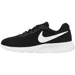 NIKE Men's Tanjun Sneaker, Black White Barely Volt Black, 6 UK