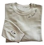Personalized Mama Embroidered Sweat