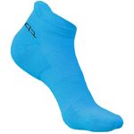 HEELIUM Bamboo Anklet Socks for Women|Ankle Length|Odour-Free & Breathable|Padded Base & Anti-bacterial|3X Softer than Cotton Socks, Blue