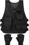 SATINIOR Kids Tactical Vest Army Co