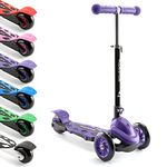 ToyStar Cruise 3 Wheel Tri Scooter, Easy Folding System, Height Adjustable Handlebars, Tilt To Turn Steering, Kids Aged 3+ Years