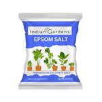 Indian Gardens Epsom Crystals Salt Fertilizer For Plants - 1 Kg