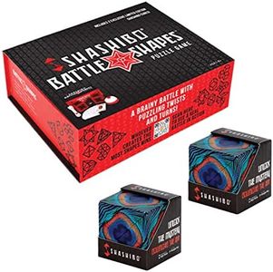 Shashibo Bundle Battle Shapes Magnetizing Puzzle Game and 2 x Wings Cubes