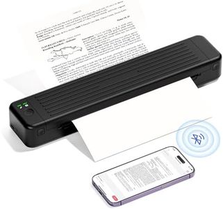 ItriAce Portable Printers for Travel,P831 Wireless Thermal Printer Compatible with iOS, Android & Laptop, Inkless Portable Printer for Office, Home, School
