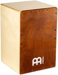 Meinl Percussion Snarecraft Cajon Instrument - Compact Drum Box with 2 Snare Wires - Playing Surface Almond Birch (SC80AB)