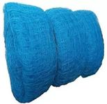 EmmEmm 100x10x45 Feet Cricket Practice Net with Full Roof Cricket Net (Blue)