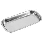 Stainless Steel Tray, Dental Lab Instruments Surgical Trays, 1 Pack