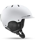 Odoland Adult Ski Helmet for Men & Women - Snowboard Helmet with Adjustable Dial Fit System, ASTM Safety Certified, Goggles Compatible for Skiing, Snowboarding