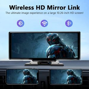 10.26" Wireless CarPlay Display – Touchscreen Car Multimedia Screen