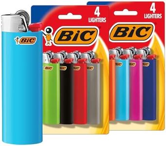 BIC Classic Lighter, Assorted Colors, 8-Pack (Colors and Packaging May Vary)