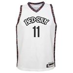 NBA Kids 4-7 Official Name and Number Replica Home Alternate Road Player Jersey (5/6, Kyrie Irving Brooklyn Nets City Edition)